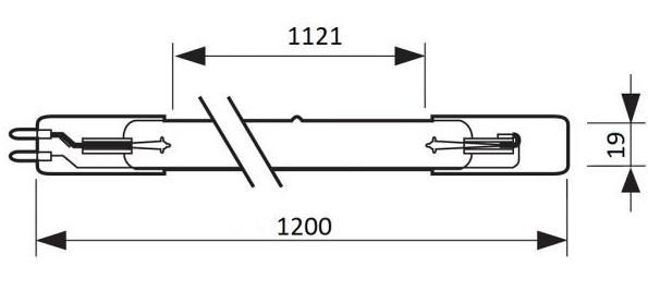 Лампа GPHHVA1200T6L/MDBP DE LightTech